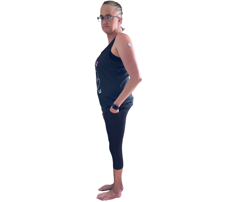 Solid Royal - Adult Yoga Band Pocket Capris
