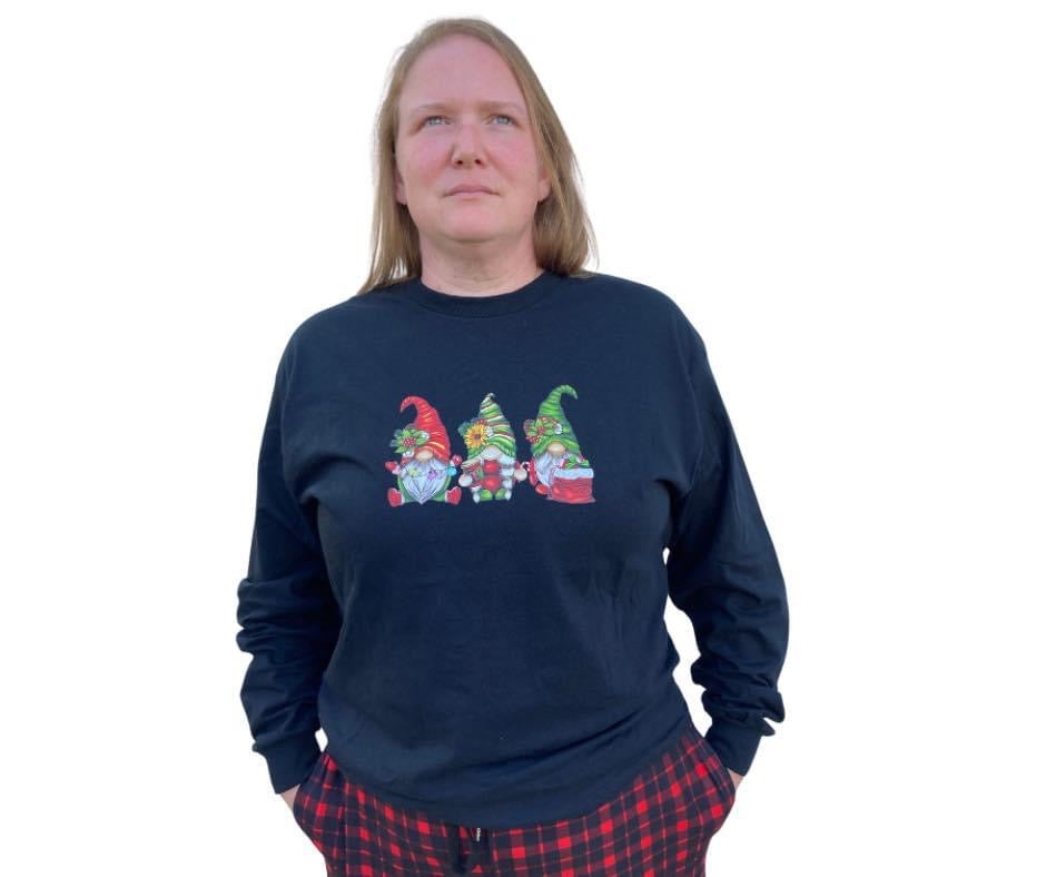 Christmas Gnomes - Long Sleeve tshirt