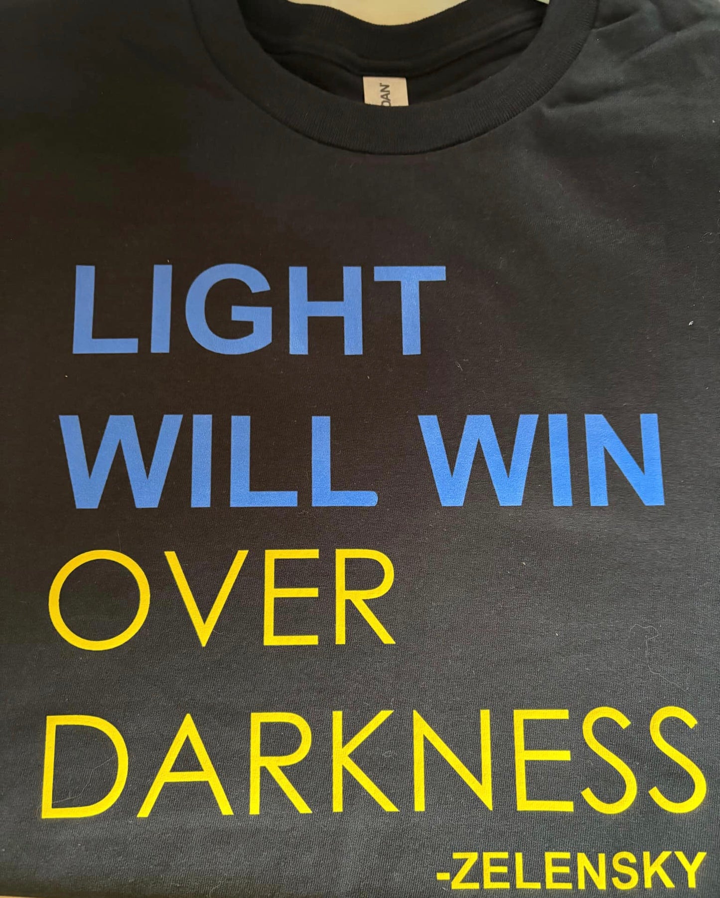 Light Will Win - Adult Short Sleeve T-Shirt, black