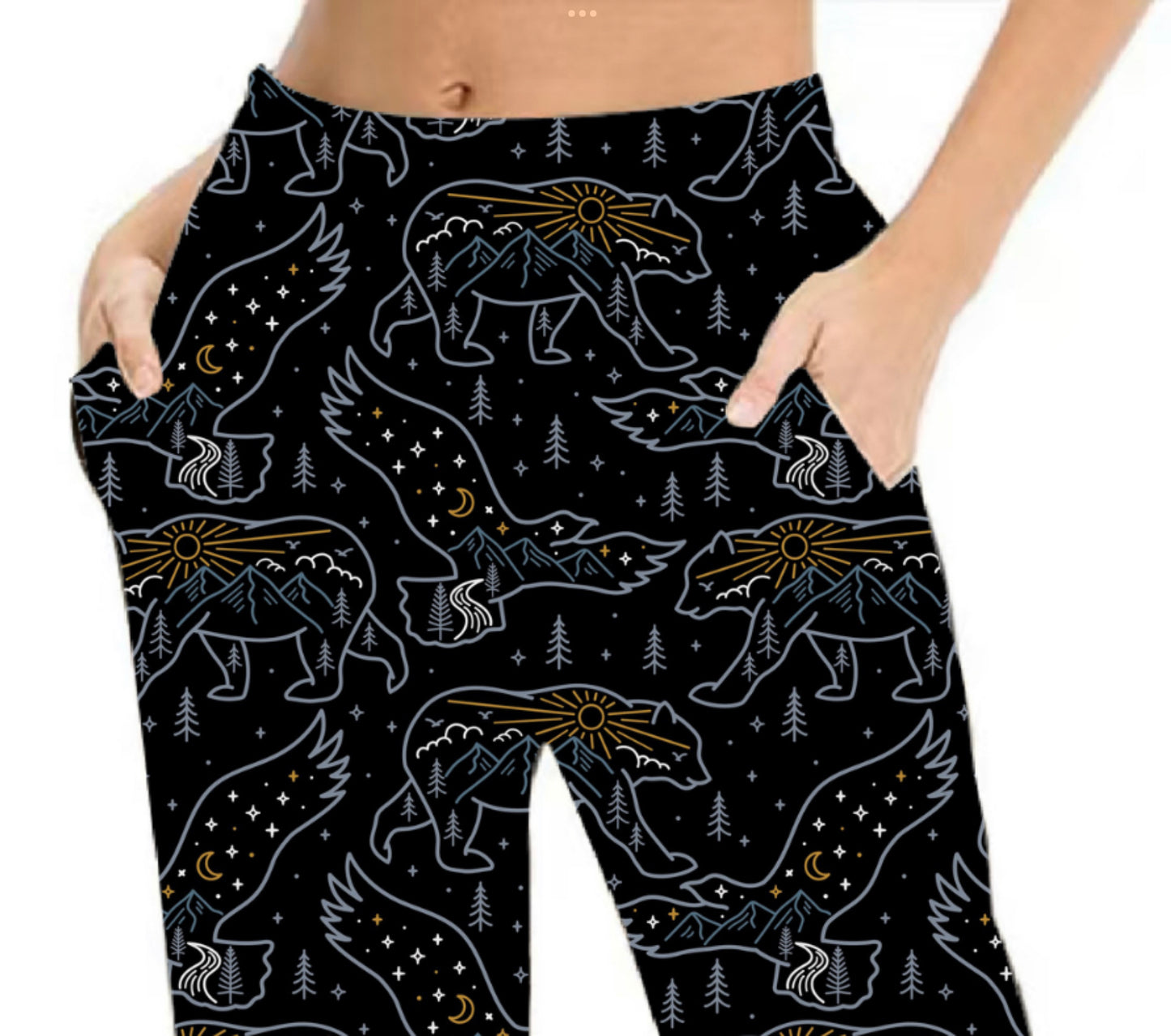 Forest Guardians - Adult Jogger Style Pants with Cuff