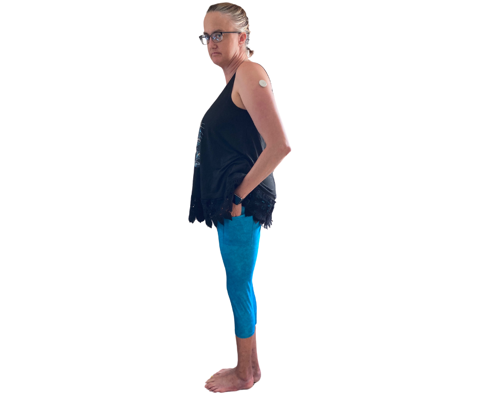 Aqua - Adult Yoga Band Pocket Capris
