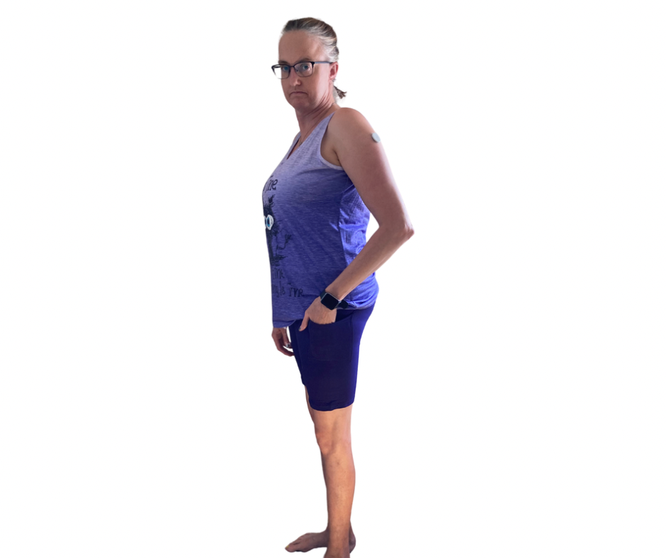 Solid Royal - Adult Yoga Band Pocket Shorts