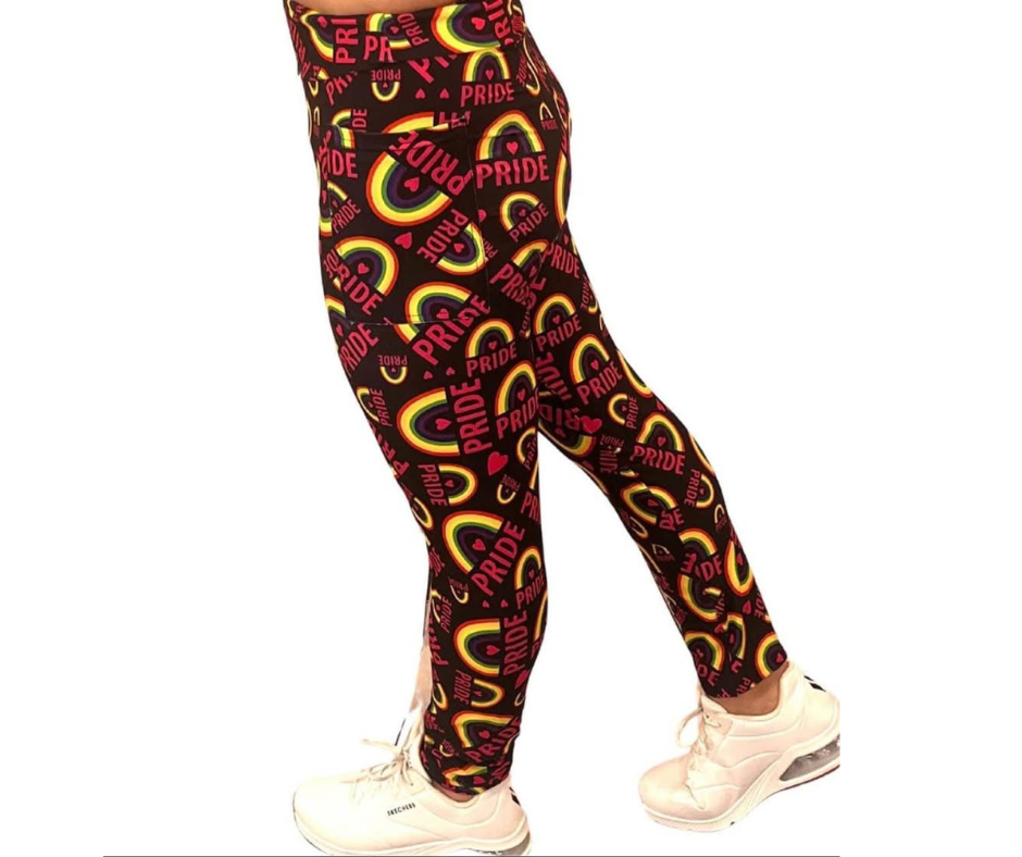 Pride - Adult Yoga Band Pocket Leggings