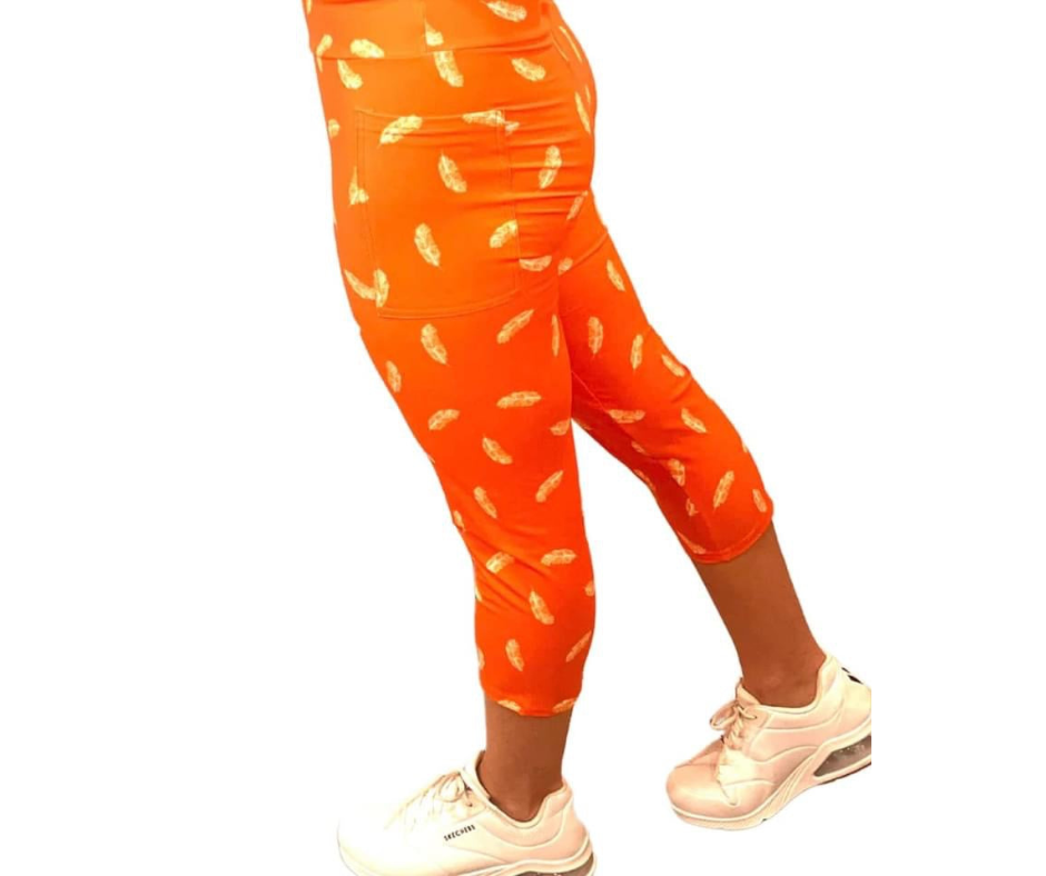 Every Child Matters - Adult Yoga Band Pocket Capris