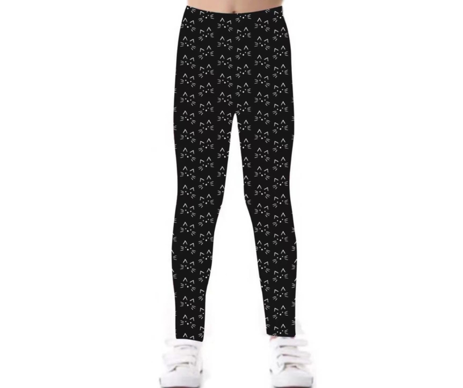 Whiskers Yoga Band Pocket Leggings