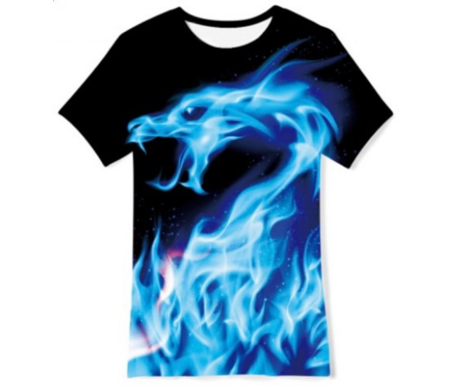 Ice Dragon - Short Sleeve Kid’s T-Shirt