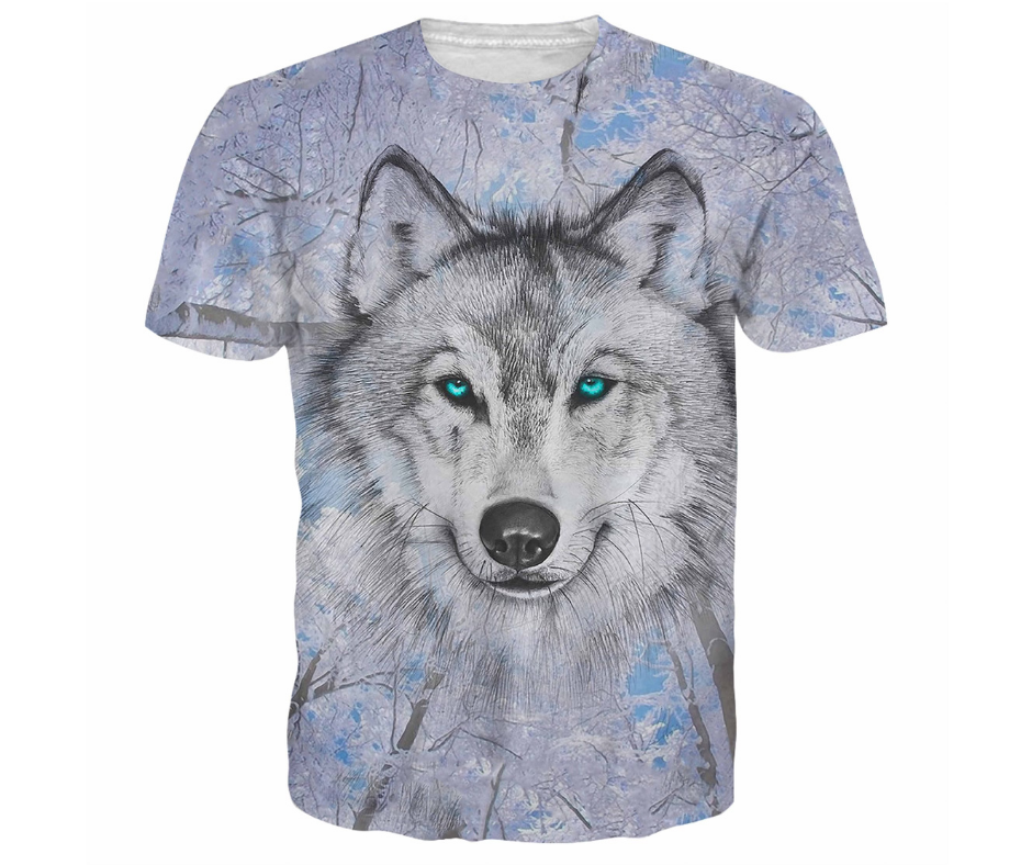 Winter Wolf Adult Short Sleeve T-Shirt