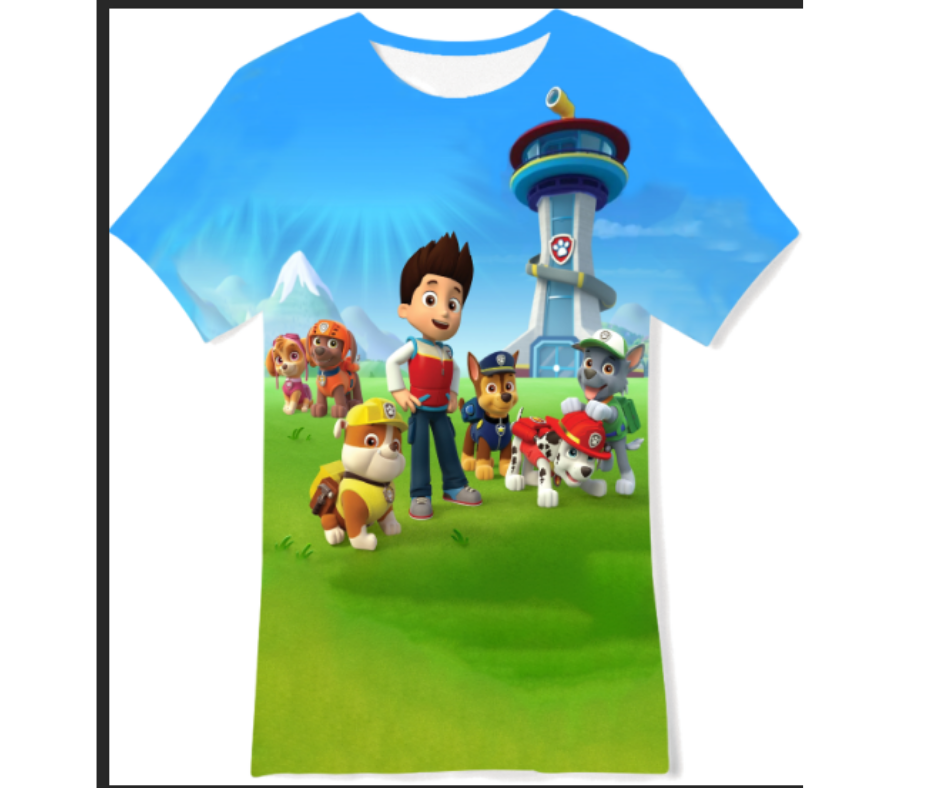 Paw Patrol - Short Sleeve Kid’s T-Shirt