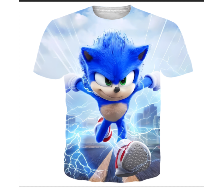 Sonic - Short Sleeve Kid’s T-Shirt