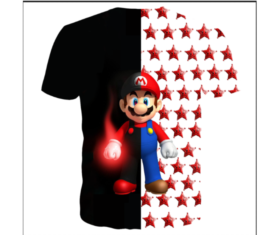 Mario2 - Short Sleeve Kid’s T-Shirt