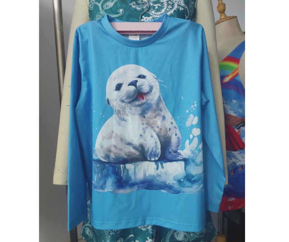 Baby Seal - Long Sleeve Kid’s T-Shirt
