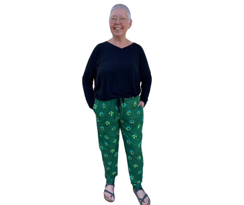 Gamer - Adult Jogger Style Pants with Cuff