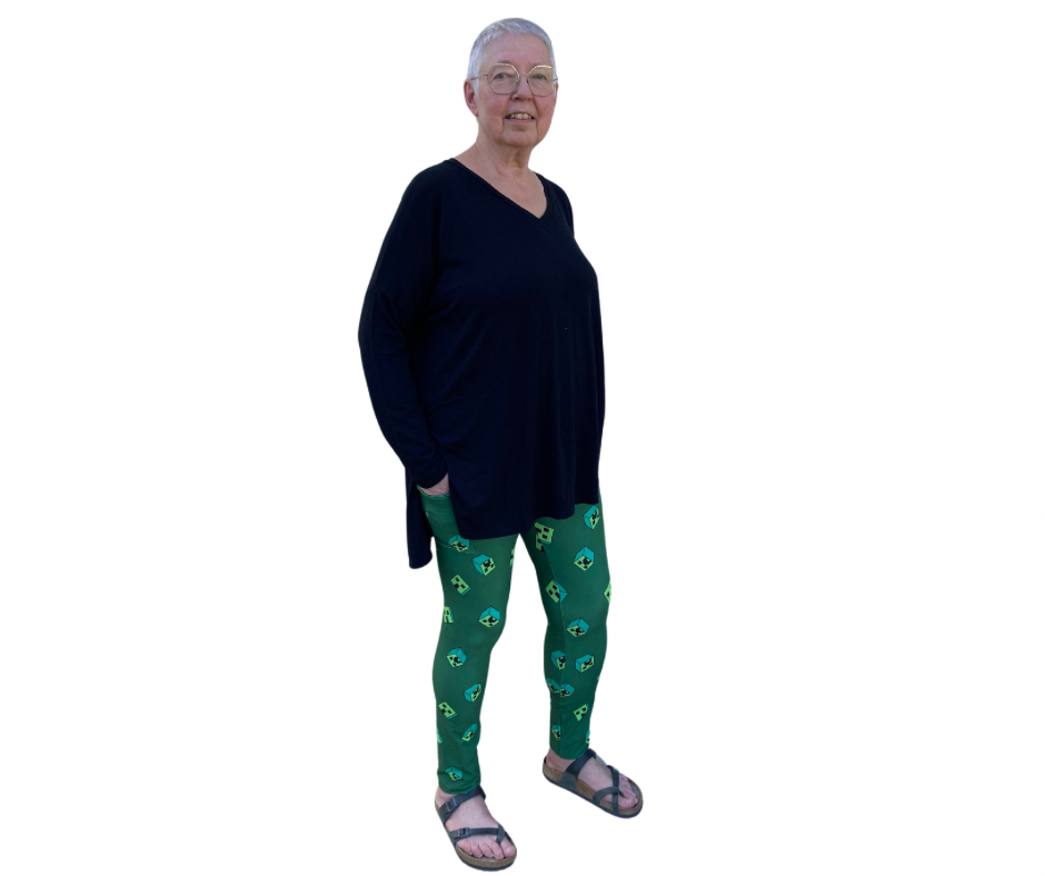 Gamer - Adult Yoga Band Pocket Leggings