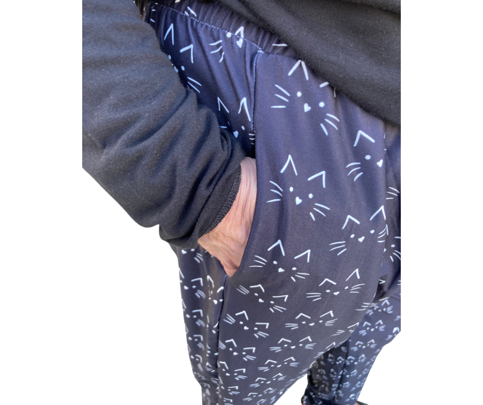 Whiskers - Adult Jogger Style Pants with Cuff