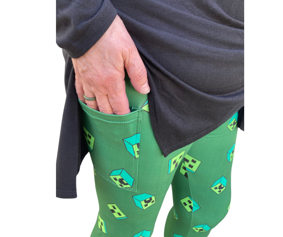 Gamer - Adult Yoga Band Pocket Leggings
