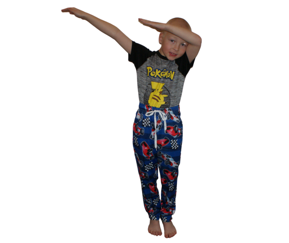 Race Cars Jogger Style Pant with Cuff
