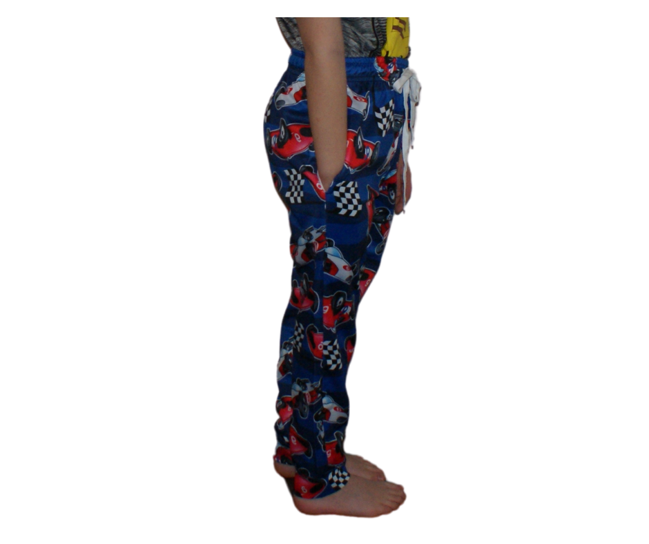 Race Cars Jogger Style Pant with Cuff