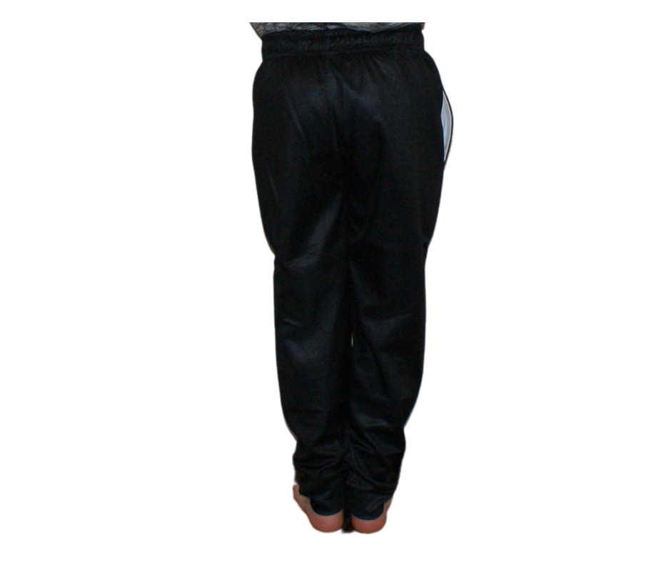 Black Jogger Style Pant with Cuff