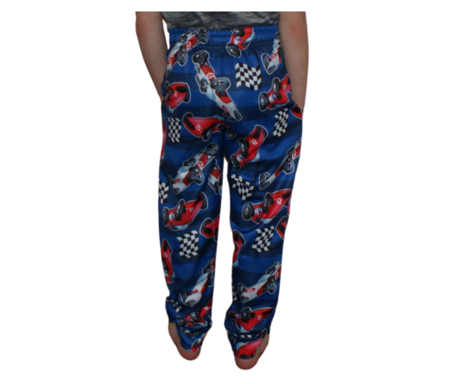 Race Cars Jogger Style Pant with Cuff