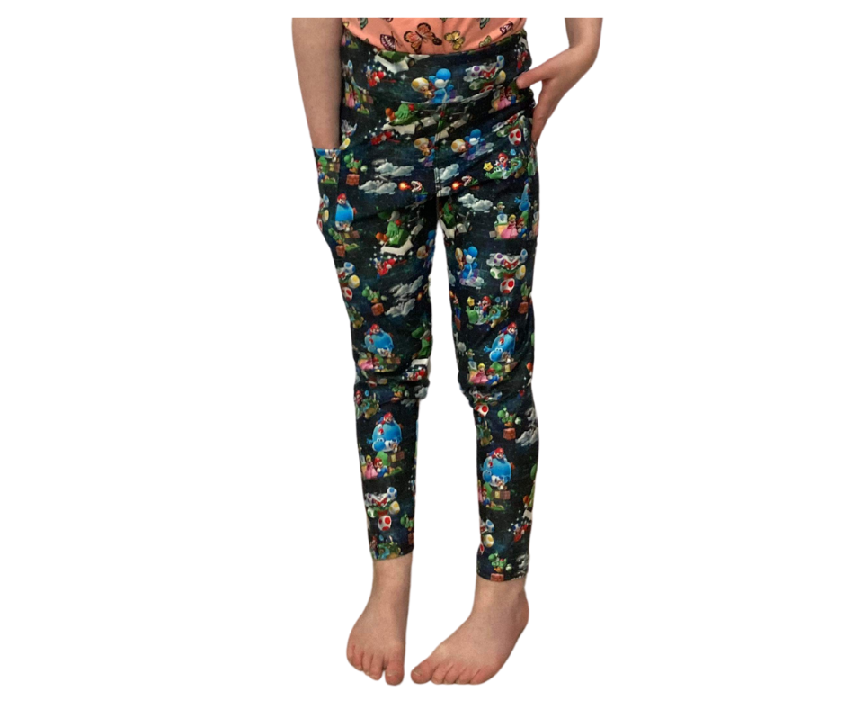 Mario Yoga Band Pocket Leggings