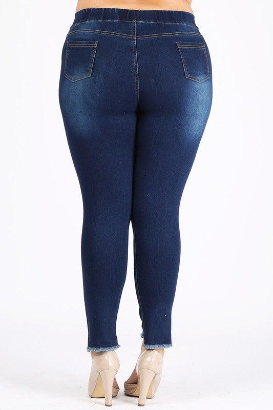 4X/5X-5X/6X Super Plus Size Jeggings Pants