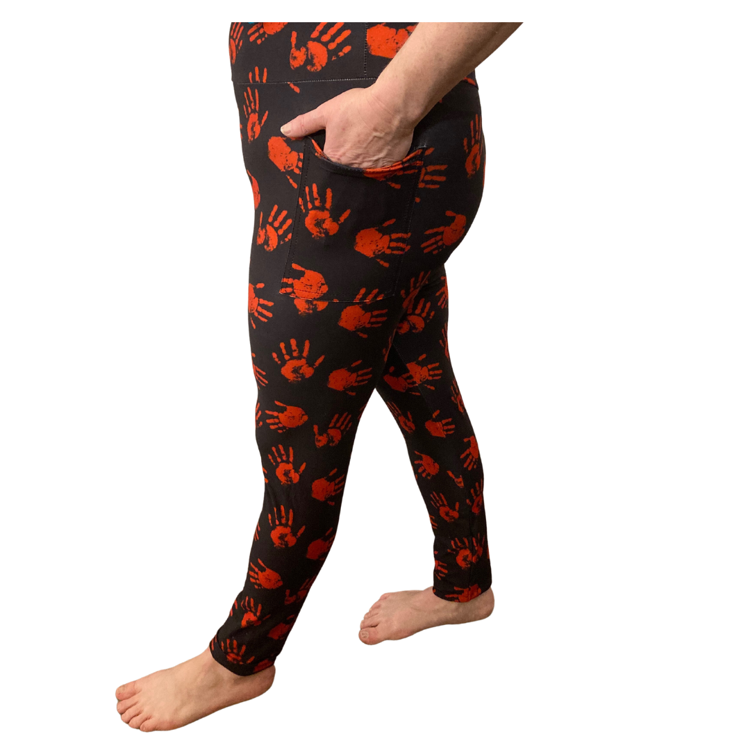 MMIWG - Adult Yoga Band Pocket Leggings