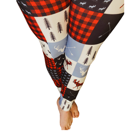 True North - Adult Yoga Band Pocket Leggings