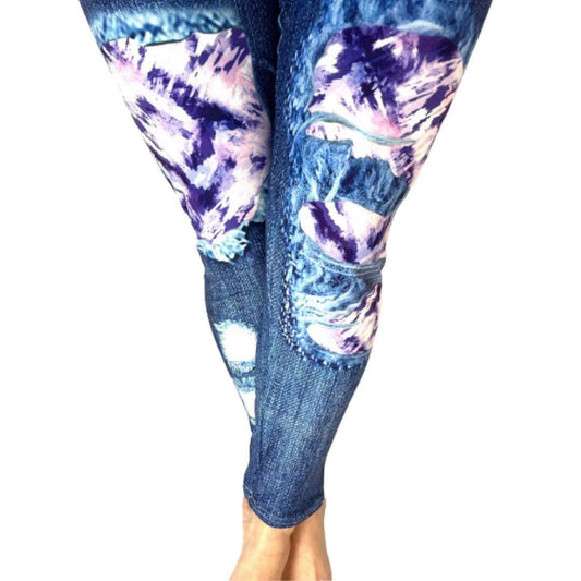 Patterned Jeggings