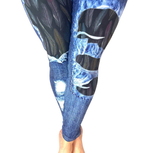 Feather Jeggings